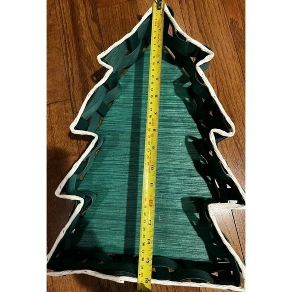 NWT‎ Ashland Wicker Christmas Tree Basket  Holiday  Decoration